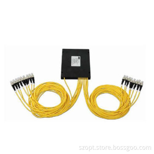 SC/PC 1*16 SM optical fiber splitter
